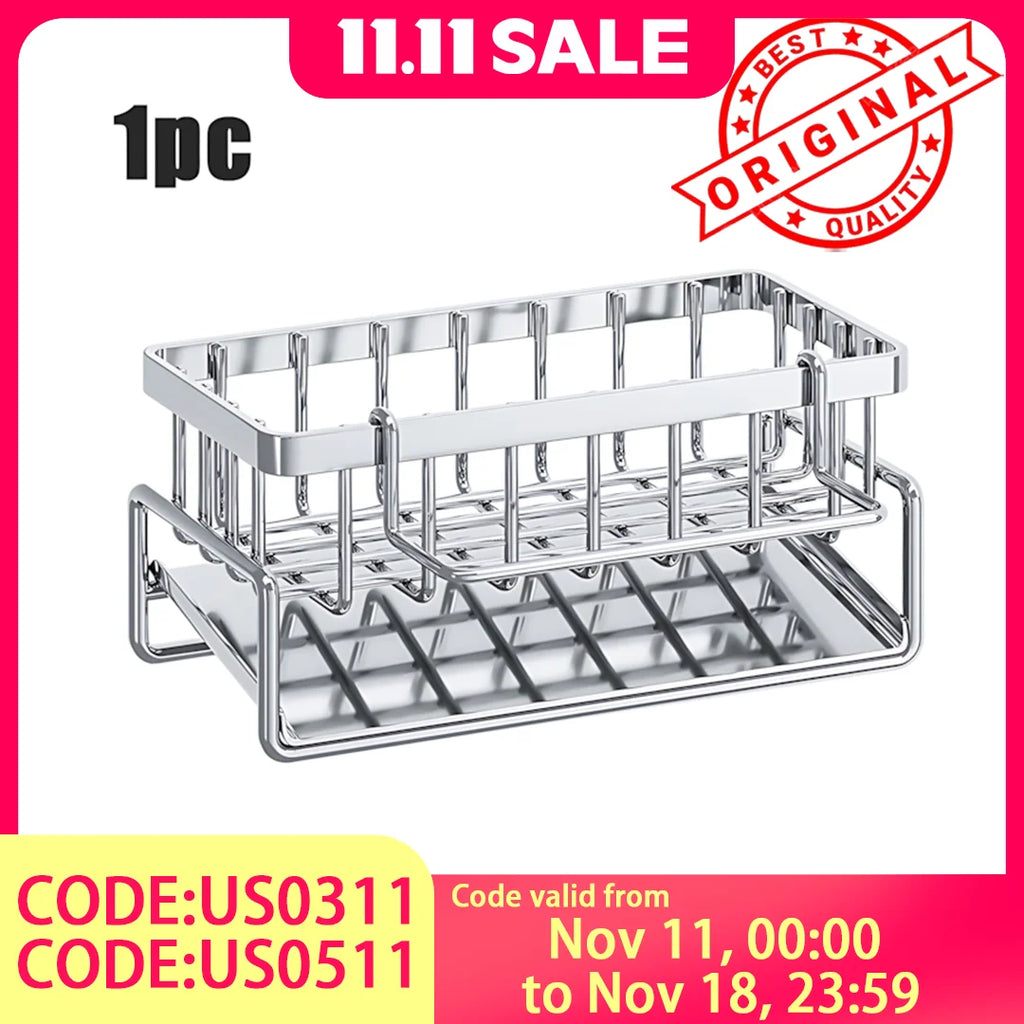 Over-Sink Drying Rack - Large Capacity Rust-Resistant Organizer