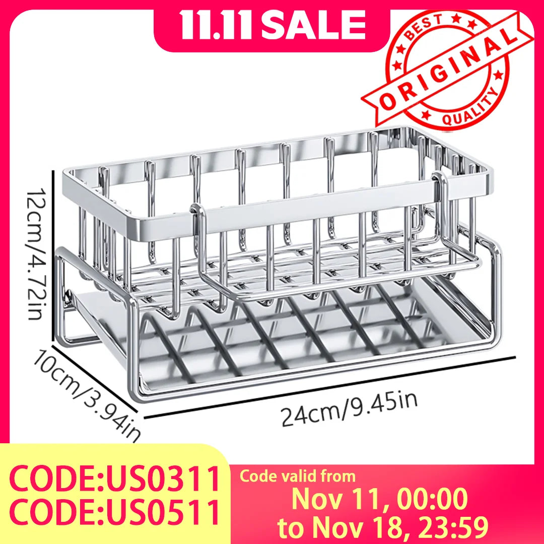 Over-Sink Drying Rack - Large Capacity Rust-Resistant Organizer