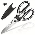 Multi-Purpose Kitchen Scissors - Heavy-Duty Shears with Ergonomic Handle