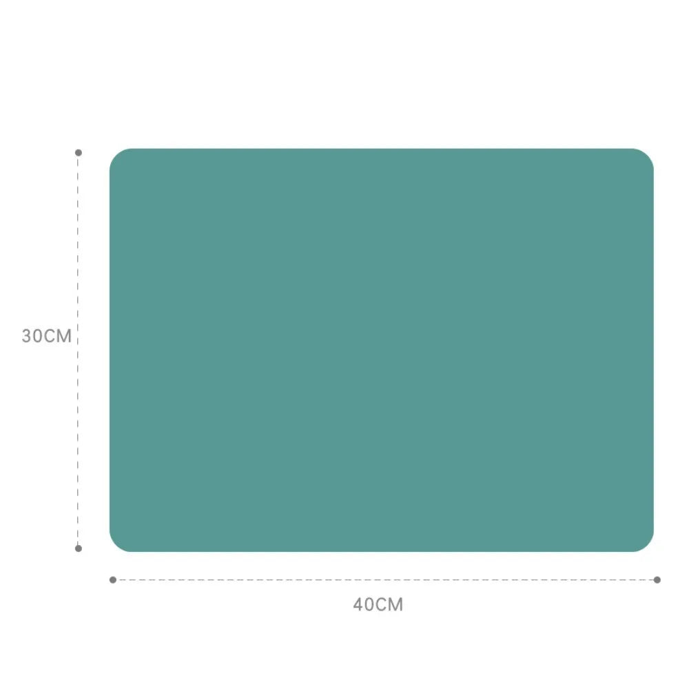 Silicone Tableware Mat - 40cm Waterproof Heat-Resistant