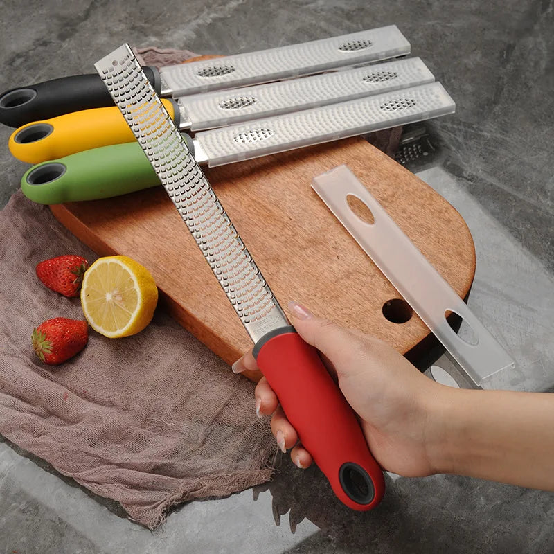 Stainless Steel Grater - Multi-Purpose for Cheese, Chocolate, Lemon