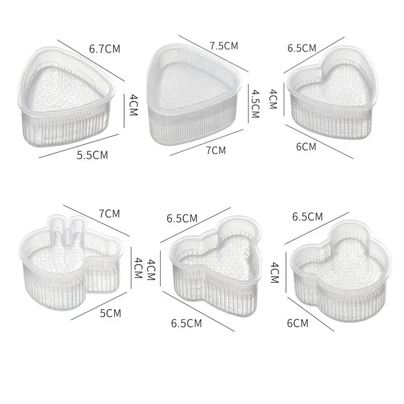 Triangle Sushi Mold - Onigiri Rice Ball Maker Tool