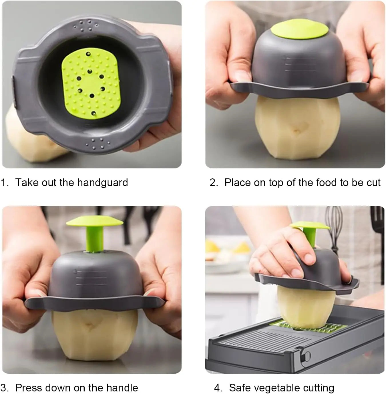 16-in-1 Vegetable Chopper - Multi-Function Food Slicer and Dicer