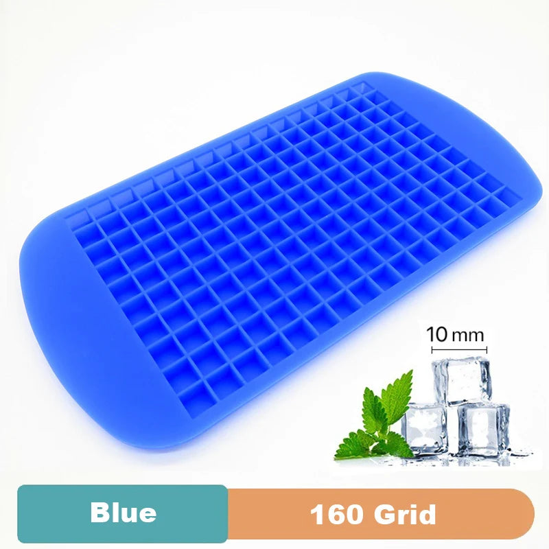 Large Ice Cube Tray - Jumbo Silicone Mold with Multiple Grids