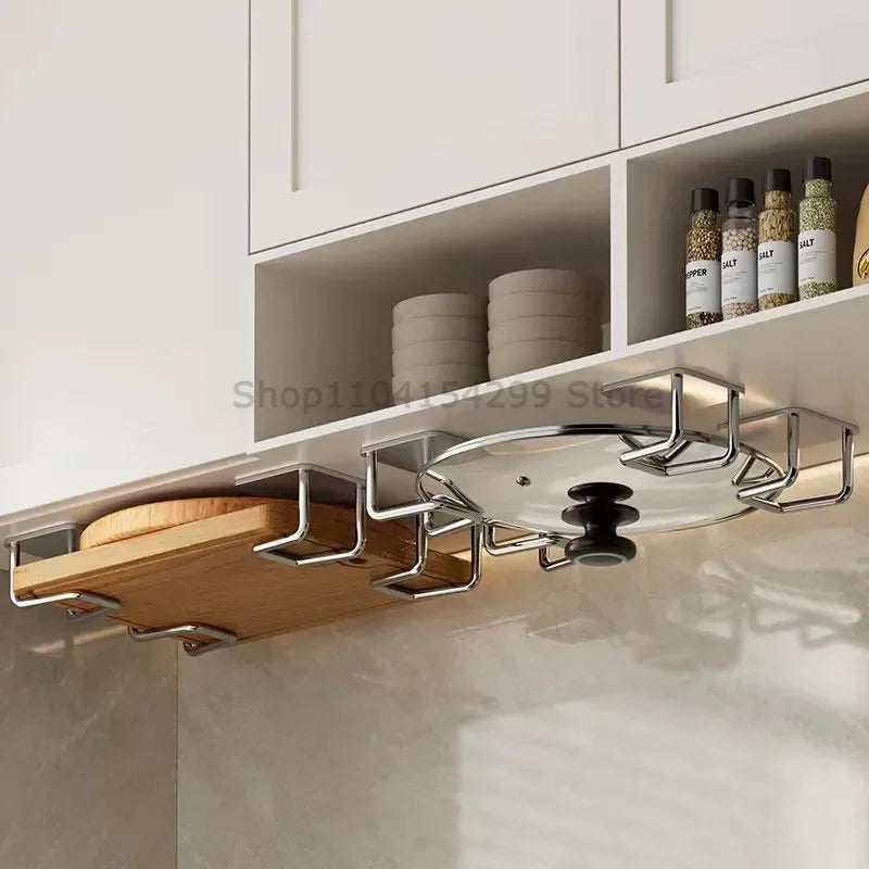 Stainless Steel Sink Sponge Holder - Self-Adhesive Drain Rack