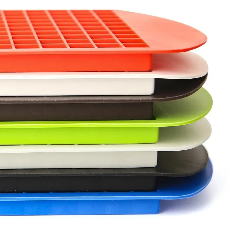 Large Ice Cube Tray - Jumbo Silicone Mold with Multiple Grids