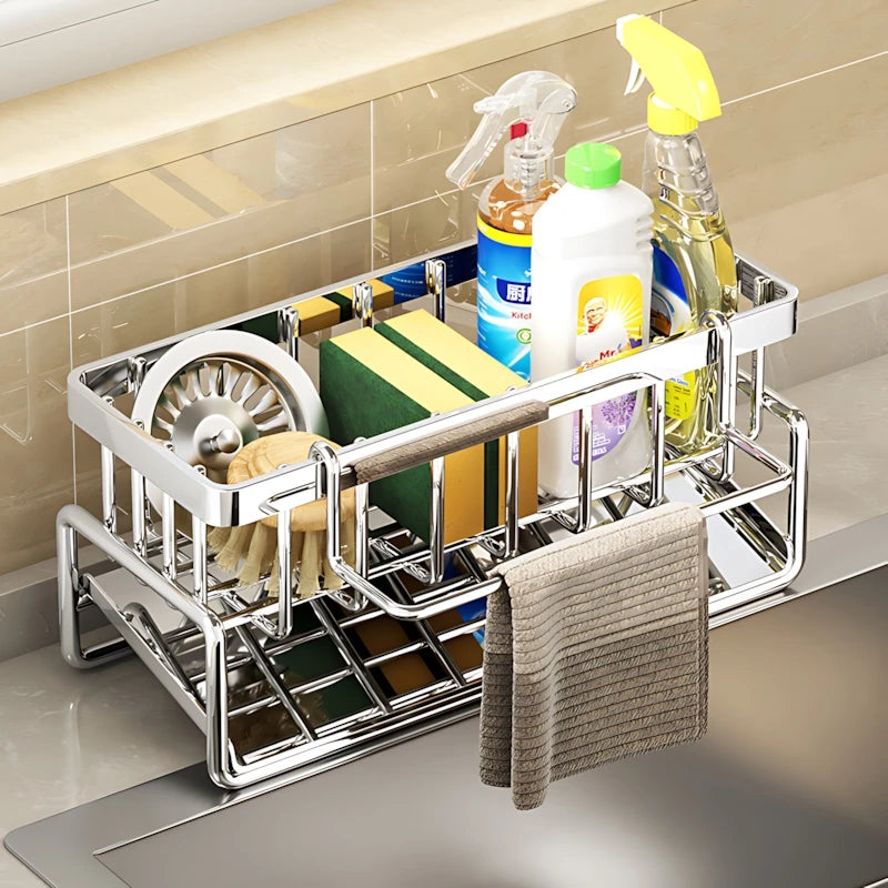 Over-Sink Drying Rack - Large Capacity Rust-Resistant Organizer