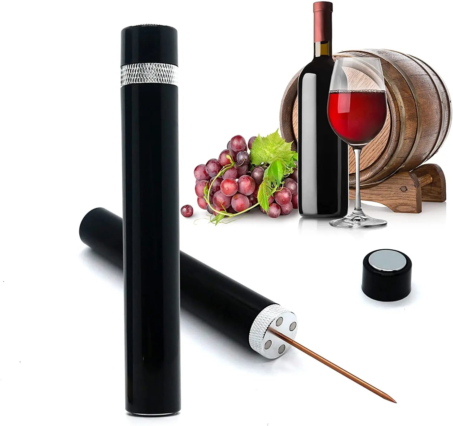 Air Pressure Wine Opener - Portable Stainless Steel Pin
