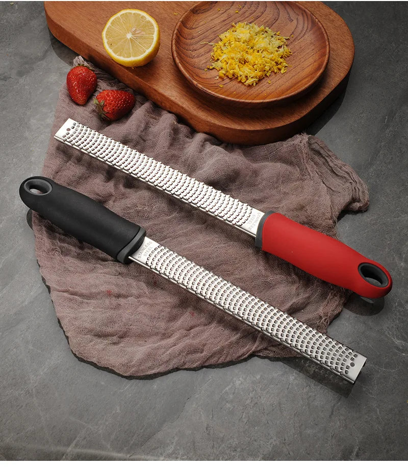 Stainless Steel Grater - Multi-Purpose for Cheese, Chocolate, Lemon