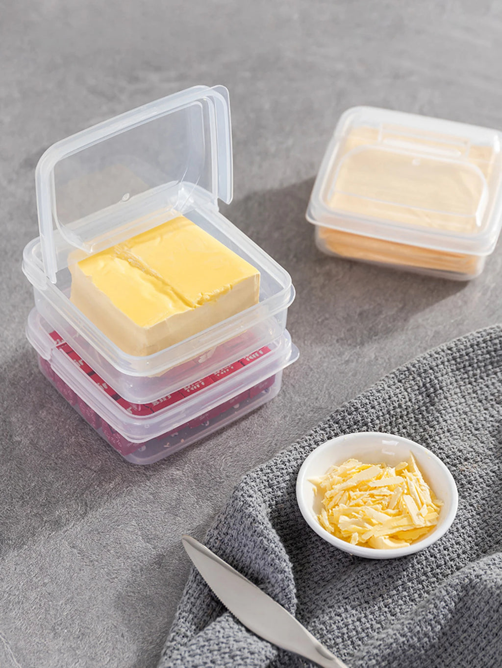 Freezer Storage Boxes Set - Small Fresh-Keeping Containers