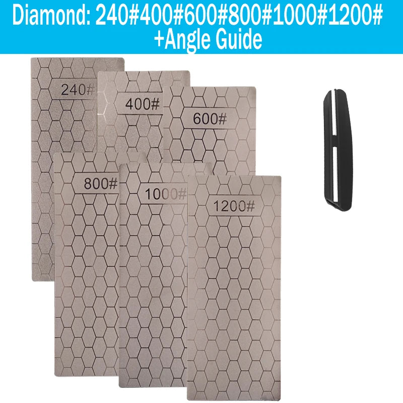 Diamond Knife Sharpening Stone - Whetstone Bar for Kitchen