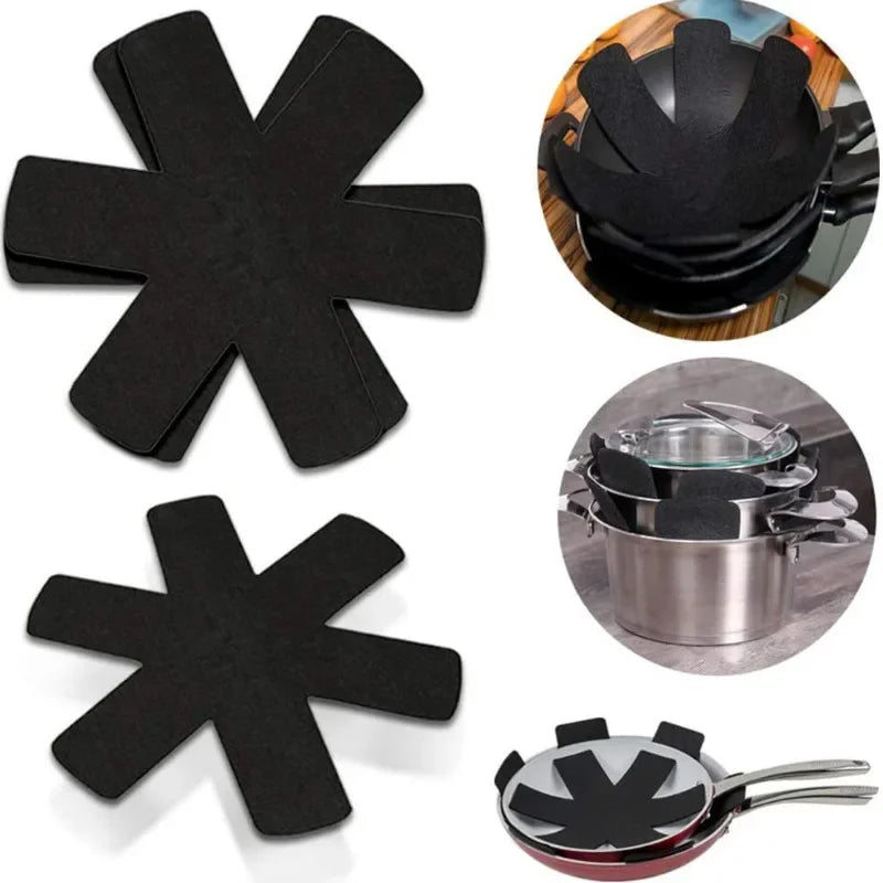 Heat-Resistant Felt Mats - 3PCS Non-Woven Pot Protectors