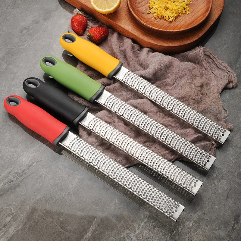 Stainless Steel Grater - Multi-Purpose for Cheese, Chocolate, Lemon
