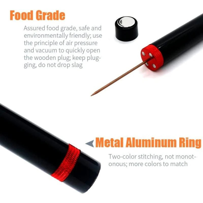 Air Pressure Wine Opener - Portable Stainless Steel Pin