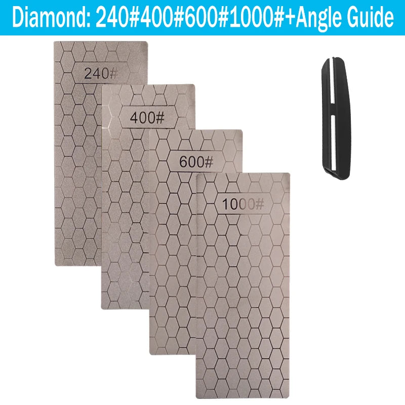 Diamond Knife Sharpening Stone - Whetstone Bar for Kitchen