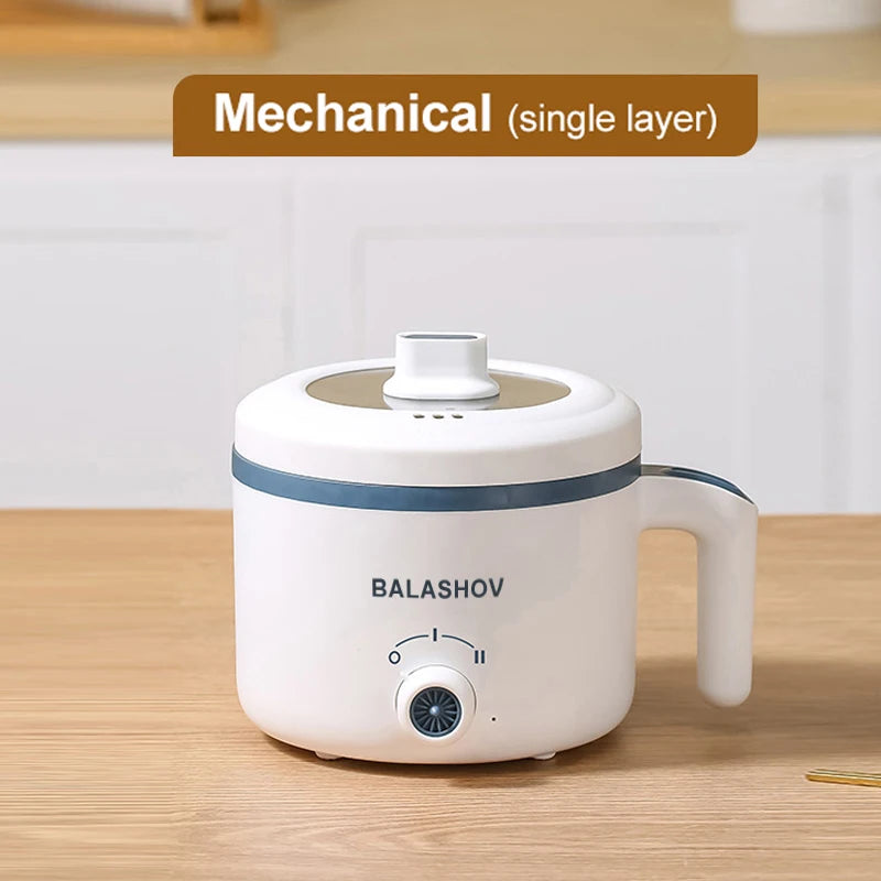1.7L Electric Rice Cooker - Multi-Function Steamer Pot