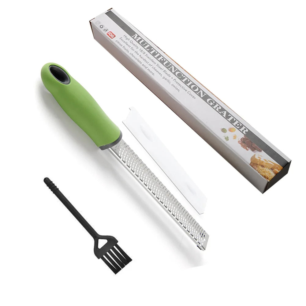 Stainless Steel Grater - Multi-Purpose for Cheese, Chocolate, Lemon