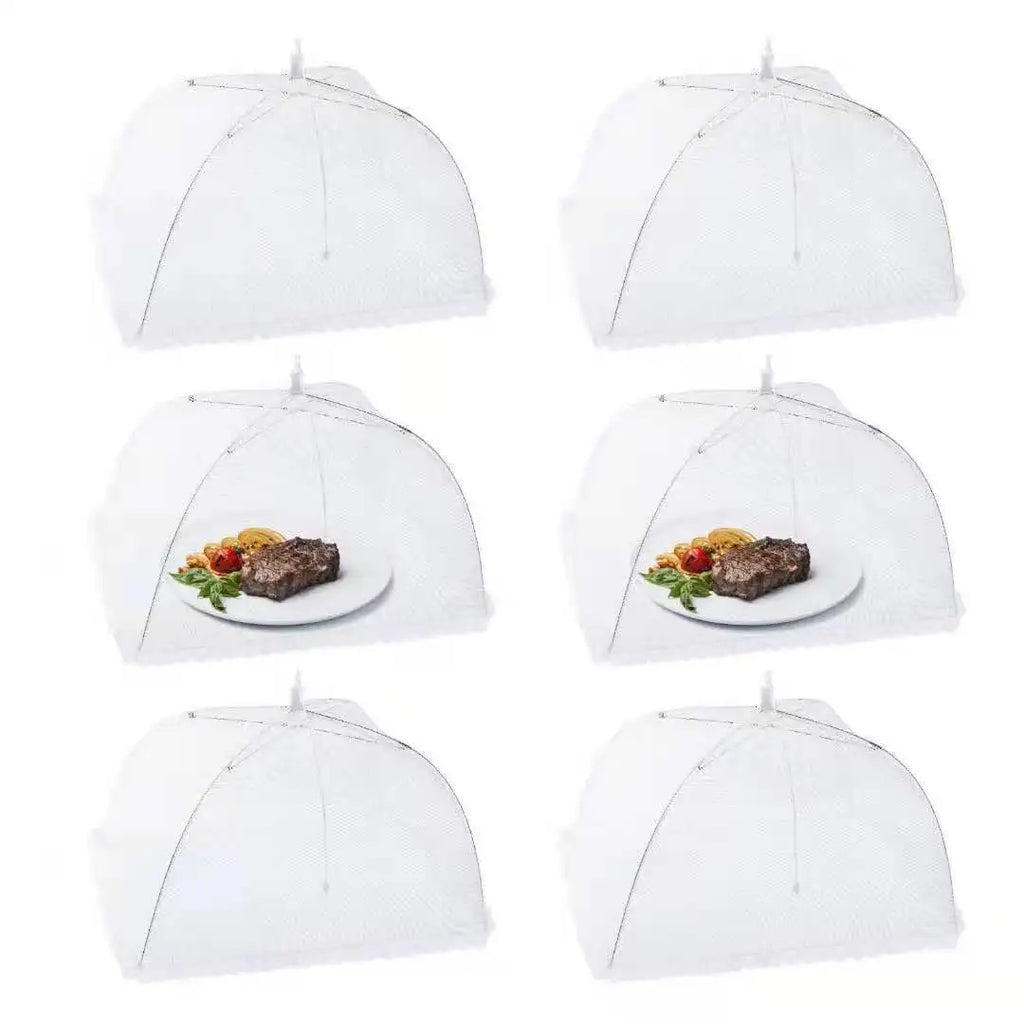 Pop-Up Food Mesh Cover - Foldable Insect-Proof Umbrella