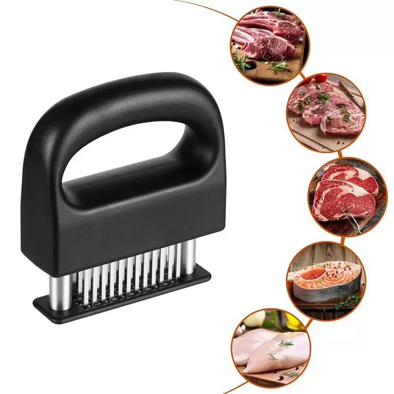 48-Pin Meat Tenderizer - Stainless Steel BBQ Tool