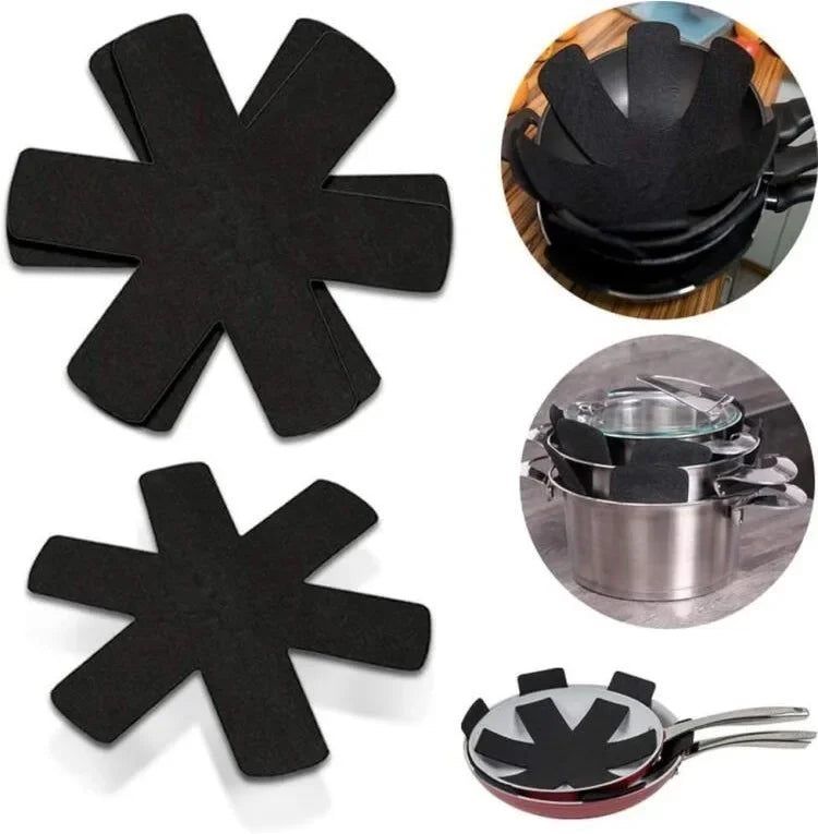 Heat-Resistant Felt Mats - 3PCS Non-Woven Pot Protectors