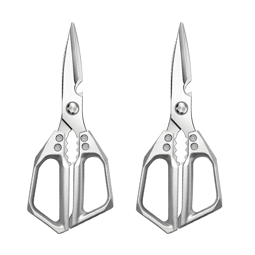 Stainless Steel Kitchen Shears - All-Purpose Food Scissors