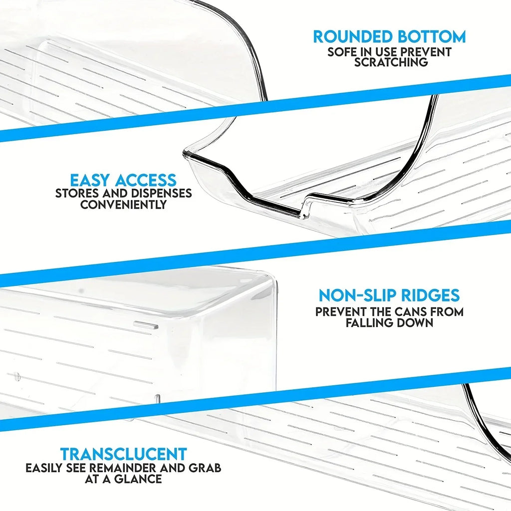 Refrigerator Can Organizer - Soda and Beverage Storage Basket