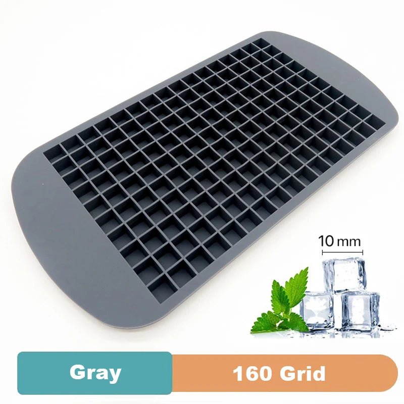 Large Ice Cube Tray - Jumbo Silicone Mold with Multiple Grids