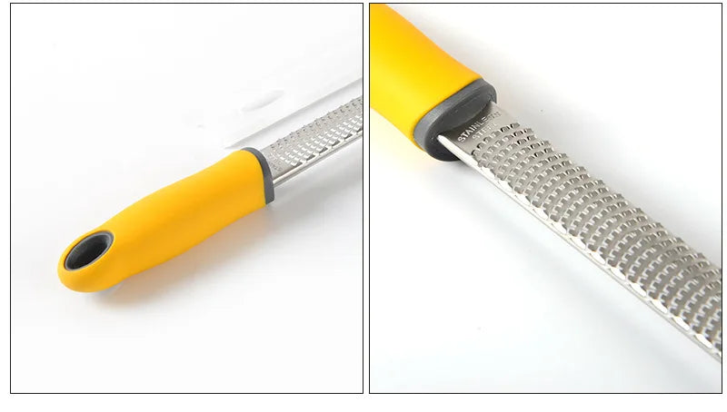 Stainless Steel Grater - Multi-Purpose for Cheese, Chocolate, Lemon