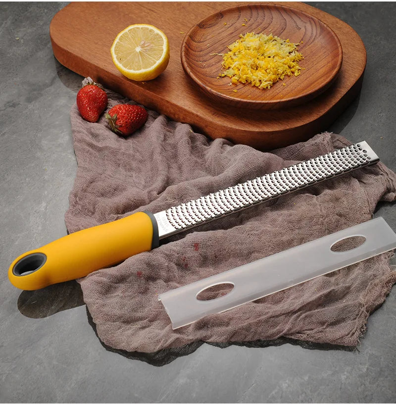 Stainless Steel Grater - Multi-Purpose for Cheese, Chocolate, Lemon