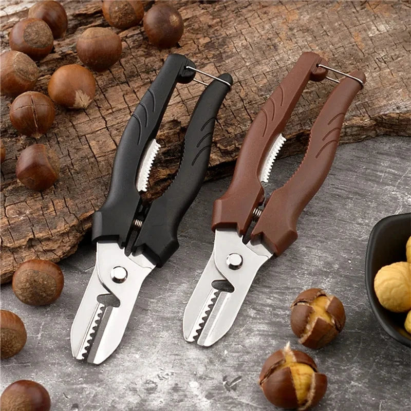 Multipurpose Chestnut Scissors - Shell Peeling and Cutting Tool