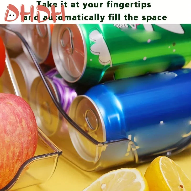 Refrigerator Can Organizer - Soda and Beverage Storage Basket