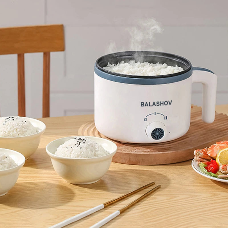 1.7L Electric Rice Cooker - Multi-Function Steamer Pot