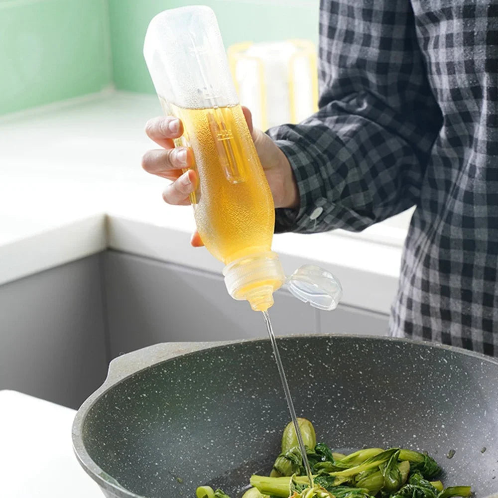 Oil Spray Bottle Set - Kitchen Cooking Dispenser for Olive Oil