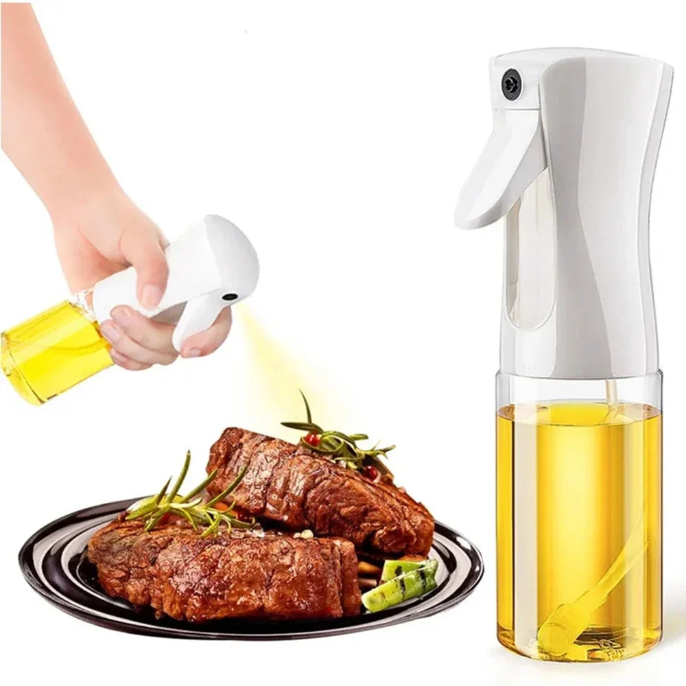 Oil Spray Bottle Set - Kitchen Cooking Dispenser for Olive Oil