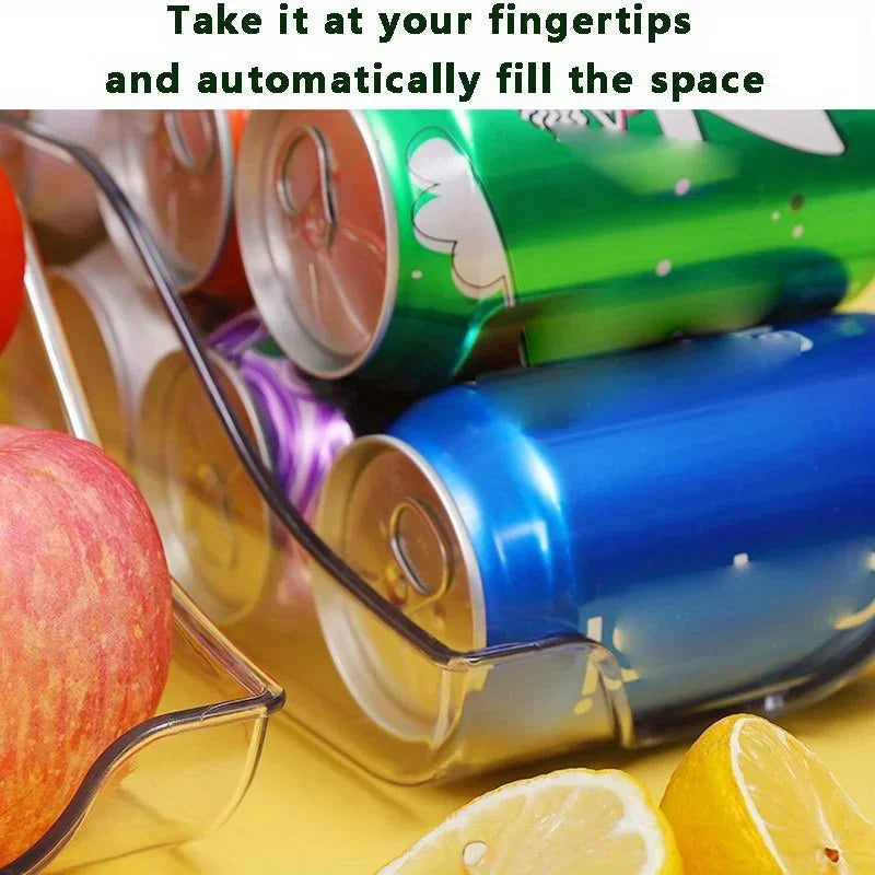 Refrigerator Can Organizer - Soda and Beverage Storage Basket