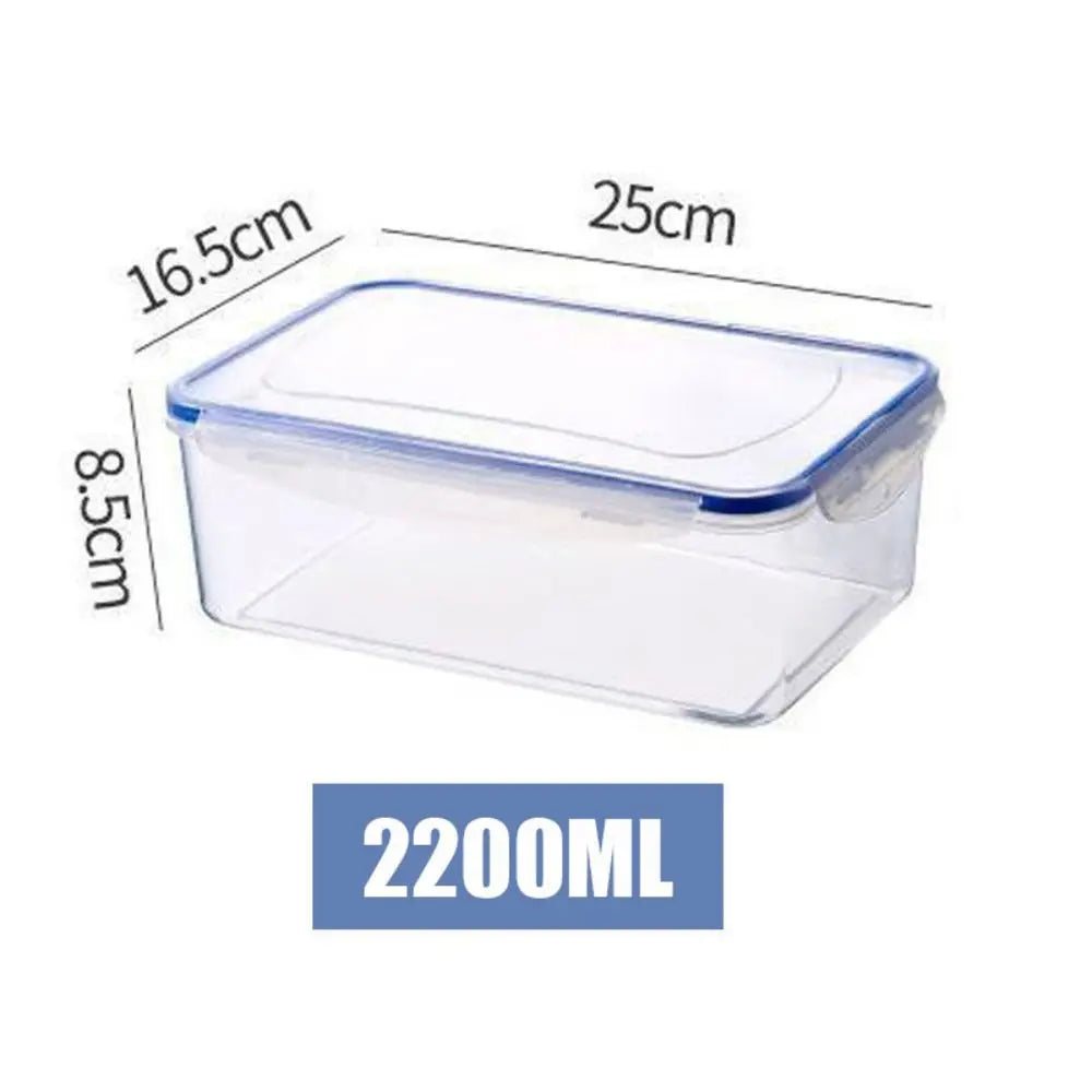 Refrigerator Storage Boxes - Fresh-Keeping Containers with Lids