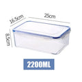 Refrigerator Storage Boxes - Fresh-Keeping Containers with Lids