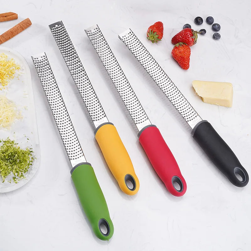 Stainless Steel Grater - Multi-Purpose for Cheese, Chocolate, Lemon