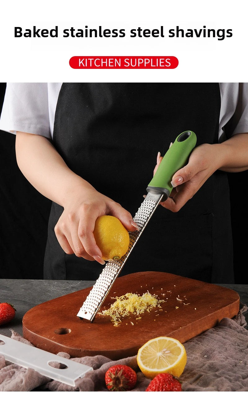 Stainless Steel Grater - Multi-Purpose for Cheese, Chocolate, Lemon