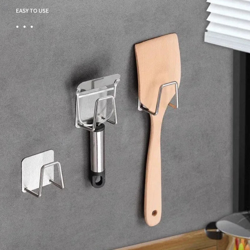 Stainless Steel Sink Sponge Holder - Self-Adhesive Drain Rack