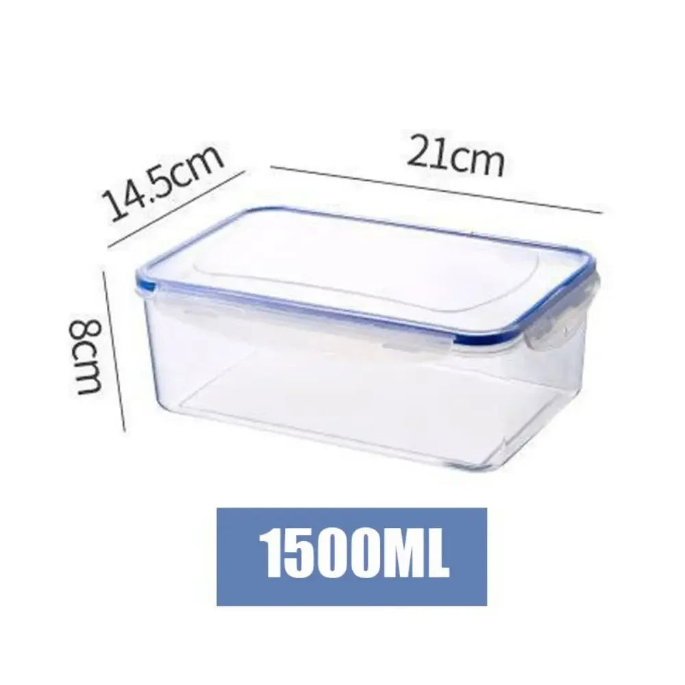 Refrigerator Storage Boxes - Fresh-Keeping Containers with Lids