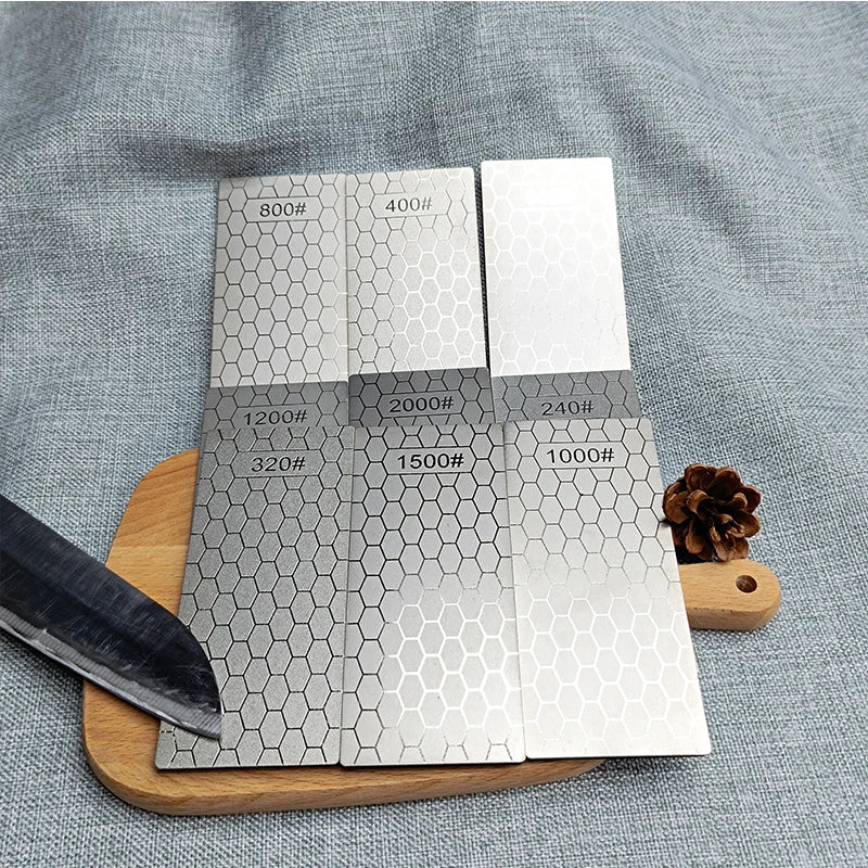 Diamond Knife Sharpening Stone - Whetstone Bar for Kitchen