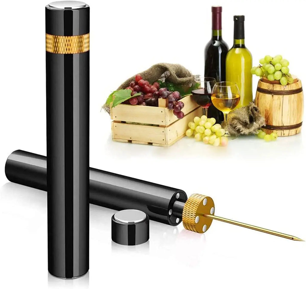 Air Pressure Wine Opener - Portable Stainless Steel Pin