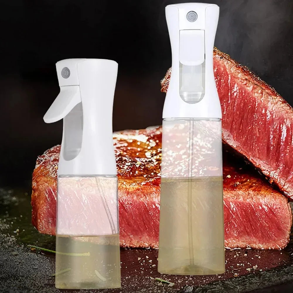 Oil Spray Bottle Set - Kitchen Cooking Dispenser for Olive Oil