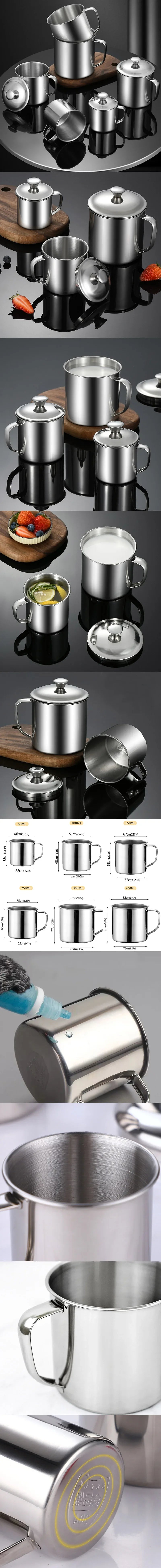 Stainless Steel Travel Mug - Portable Coffee Cup Tumbler