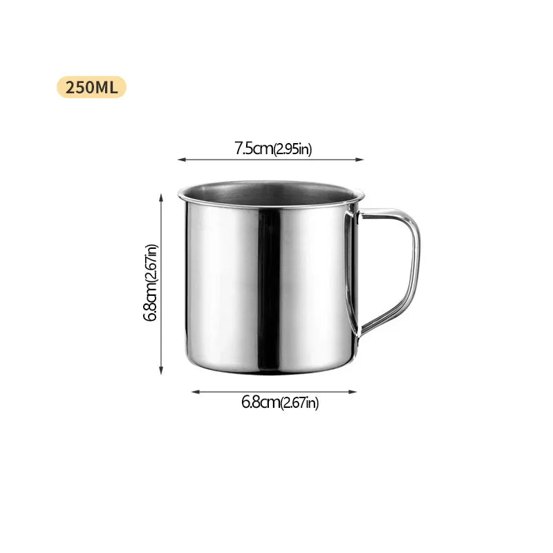 Stainless Steel Travel Mug - Portable Coffee Cup Tumbler