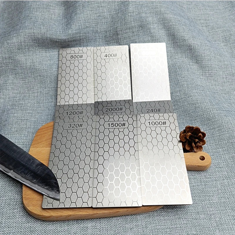Diamond Knife Sharpening Stone - Whetstone Bar for Kitchen