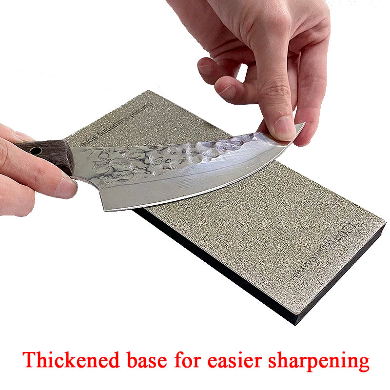 Diamond Knife Sharpening System - 15° Angle with Non-Slip Base