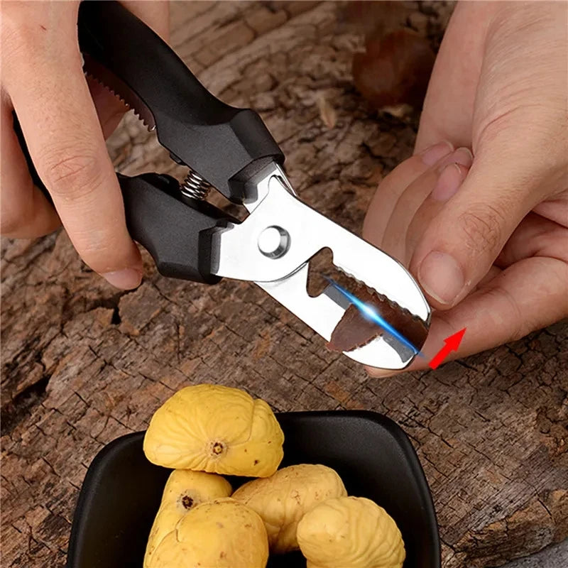 Multipurpose Chestnut Scissors - Shell Peeling and Cutting Tool