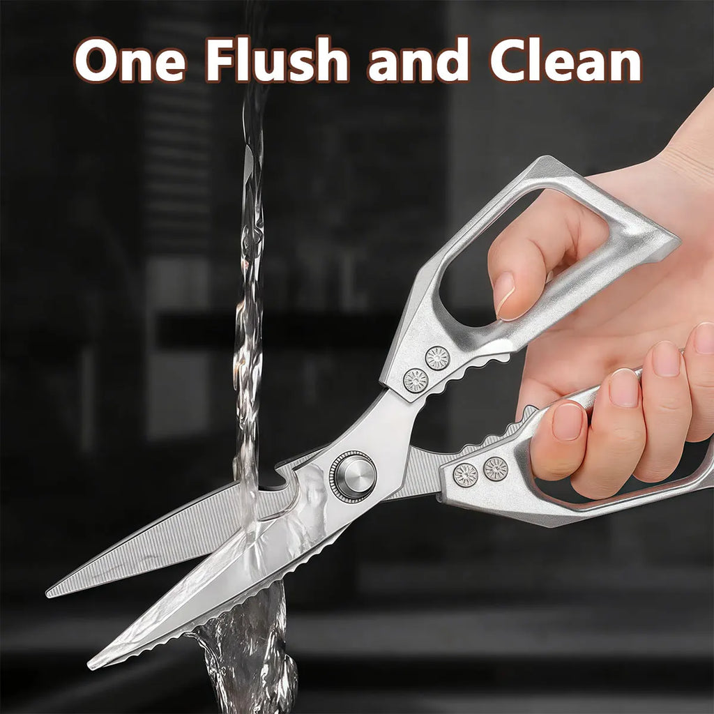 Stainless Steel Kitchen Shears - All-Purpose Food Scissors